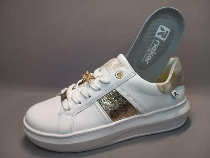 Sneakersy damskie Rieker W1202-82